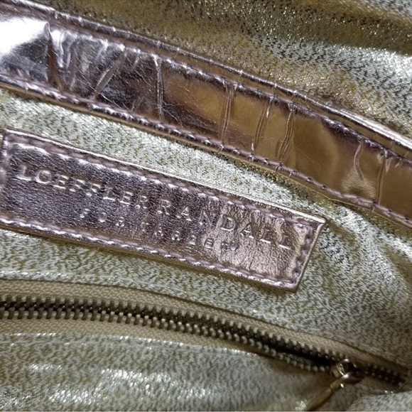 Loeffler Randall Rosset Clutch with Bow Rose Gold - Picture 6 of 9